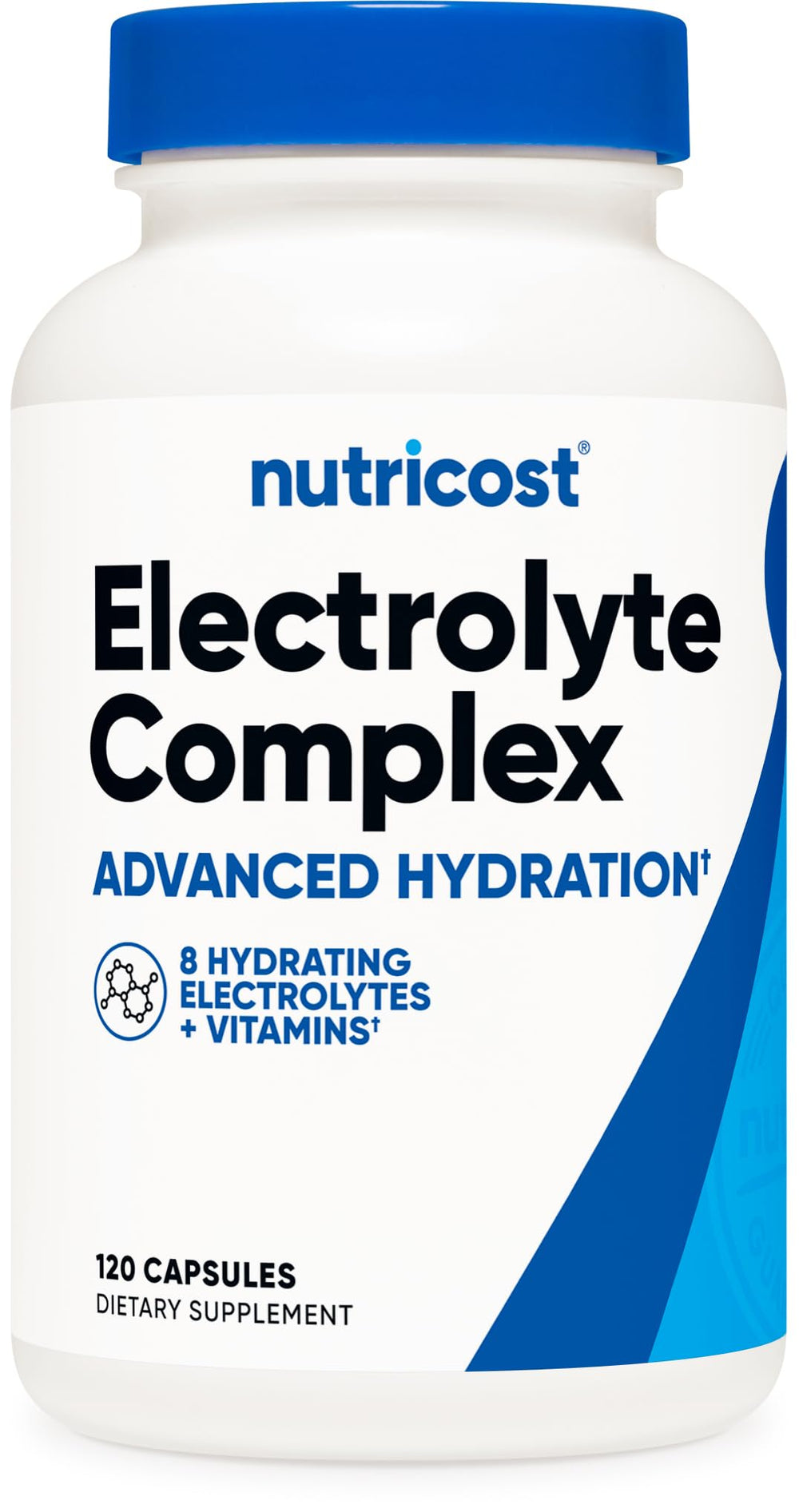 Nutricost Electrolyte Complex bottle for on-the-go hydration support