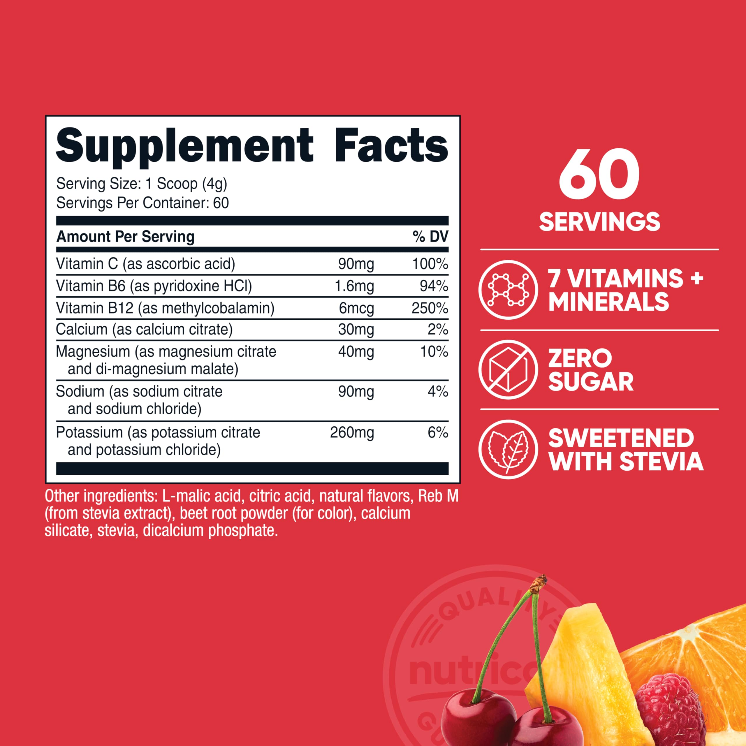Nutricost Electrolyte Complex pour glass demonstrates quick rehydration after workouts.