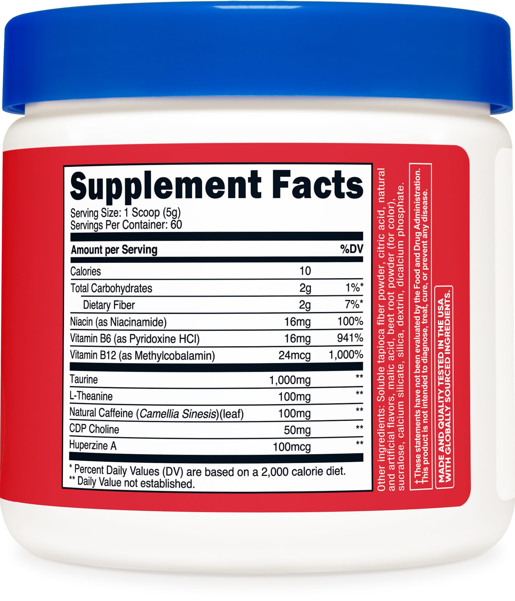 Refreshing fruit punch shake perfect after workouts and daily use.