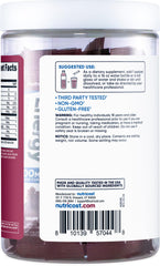 Nutricost Energy Complex Stickpack grape label front highlights gluten-free and non-GMO ingredients