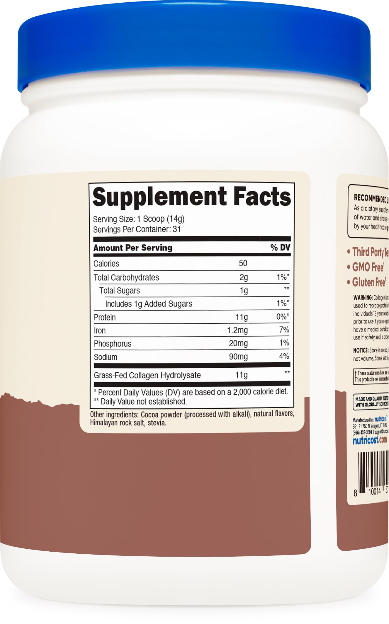NSF-certified facility supports quality control and safety.