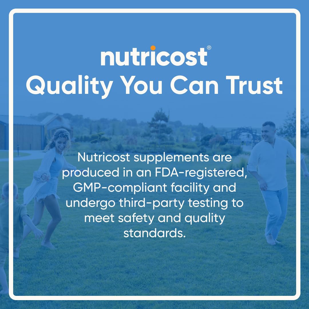 Nutricost Glutathione 500mg bottle on shelf in clean retail setting