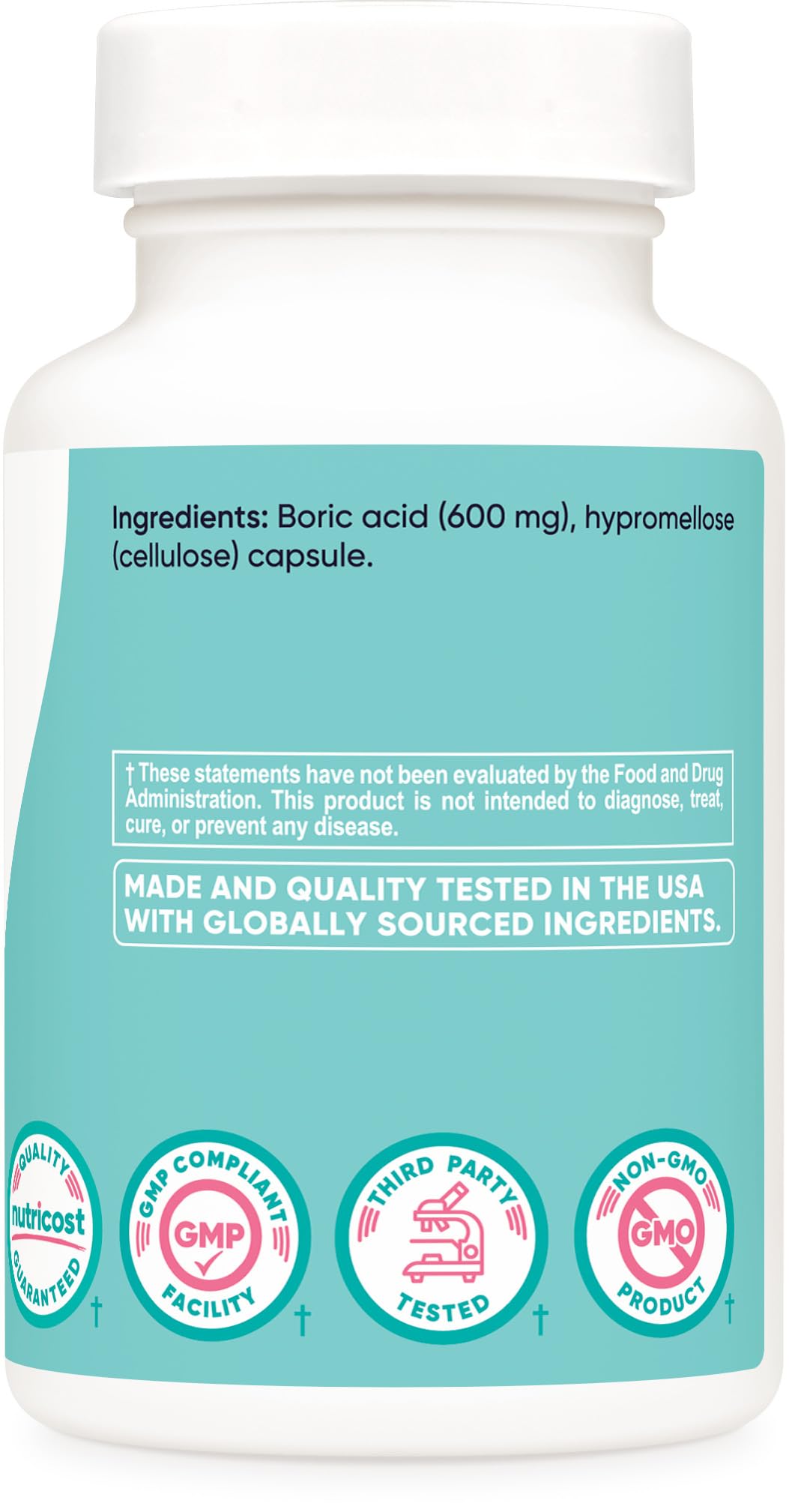 Nutricost GMP-certified facility image demonstrates strict manufacturing standards.