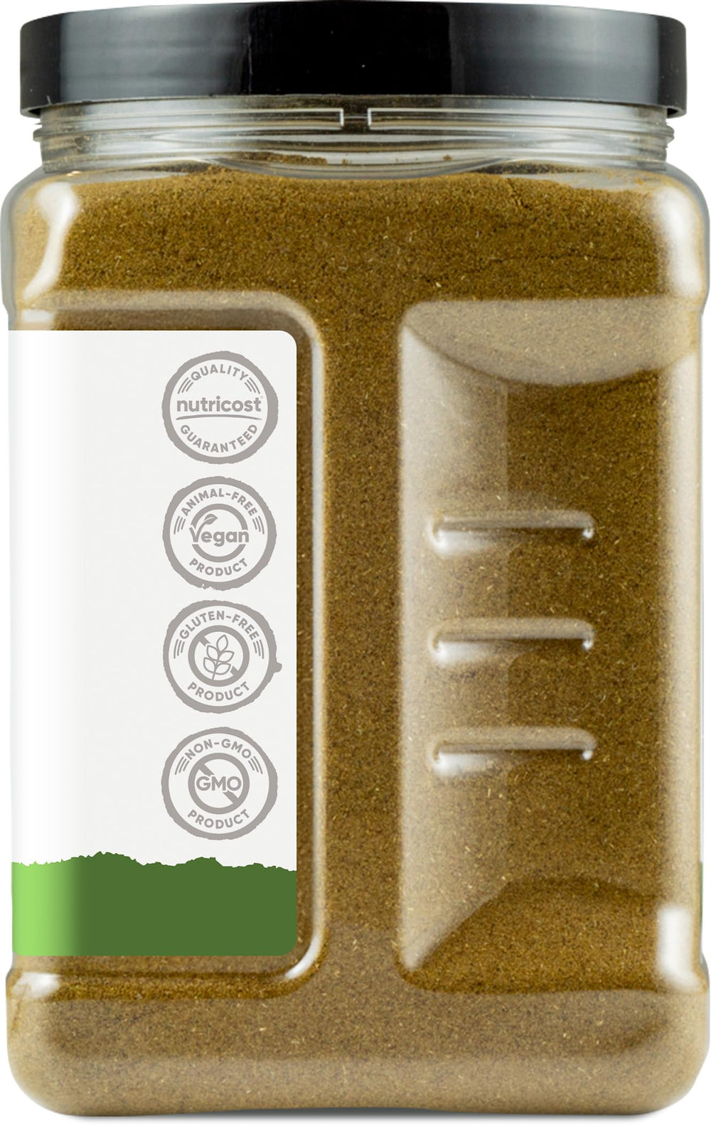 Nutricost Ground Celery Seed in bowl with spices, ready to boost soups and curries