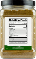 Nutricost Ground Celery Seed powder closeup, adds aroma to curries and gravies