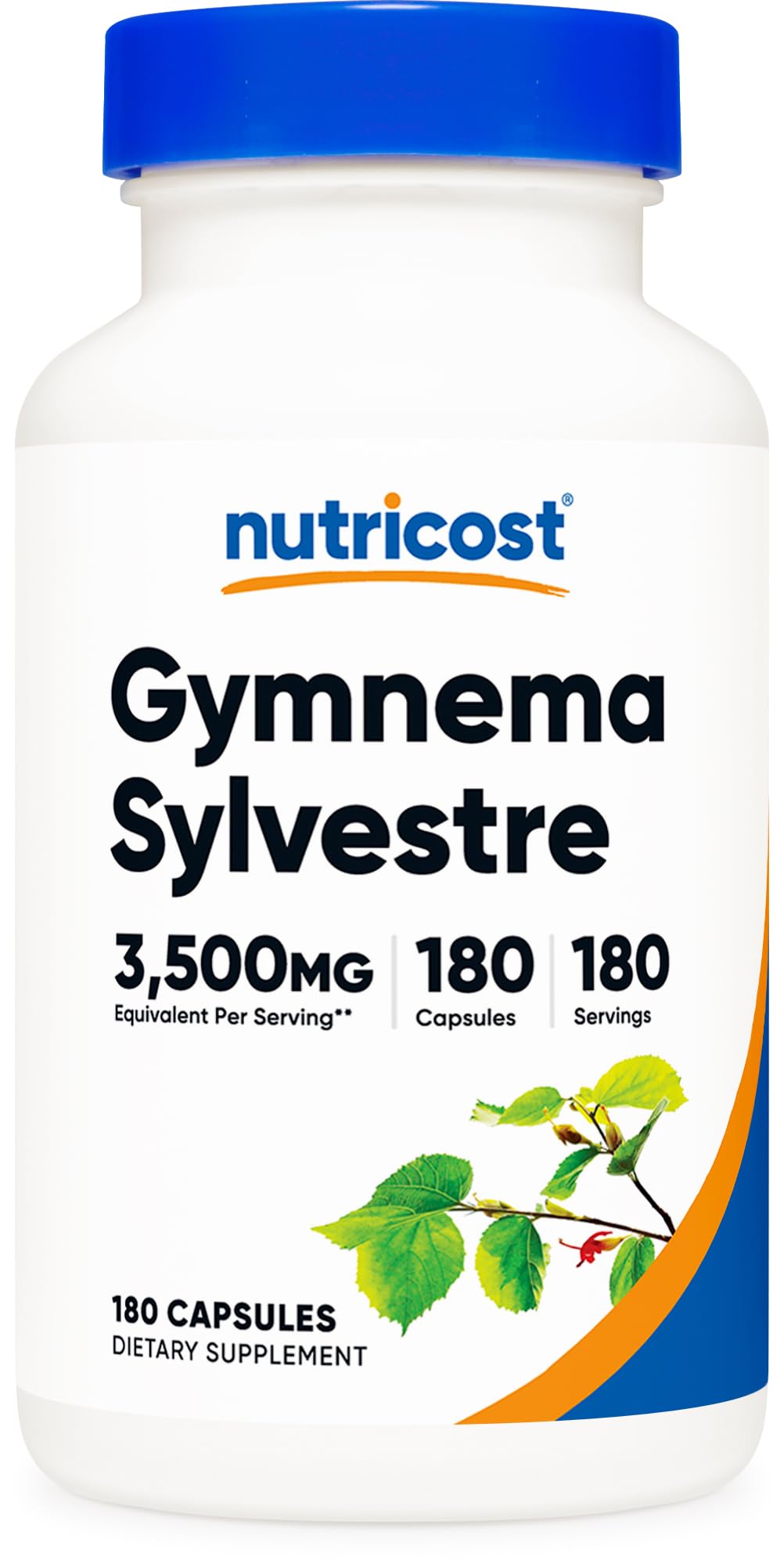 Nutricost Gymnema Sylvestre 3500mg bottle for daily supplement routine