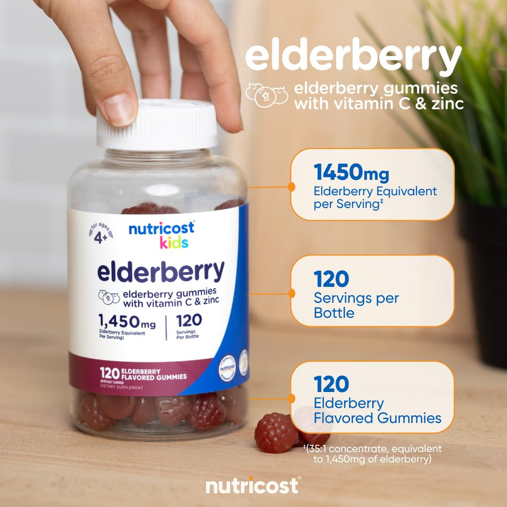 Child lock lid on Nutricost Gummies enhances child-safe packaging.