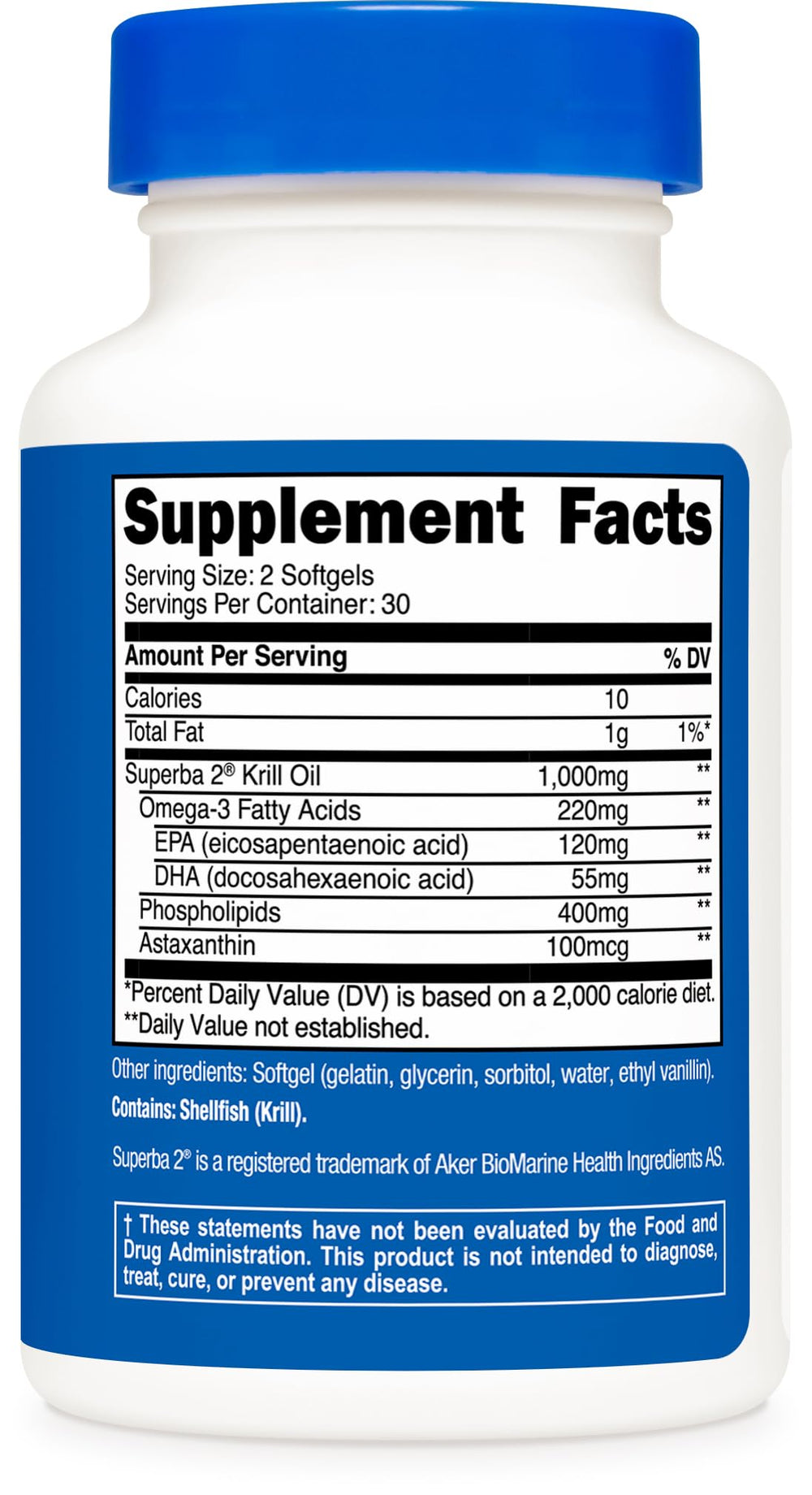 Nutricost Krill Oil 60-softgel bottle on shelf promotes reliable omega-3 routine