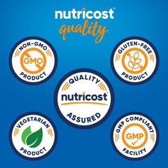 Nutricost KSM-66 bottle-label-detail highlights 5% withanolides and BioPerine