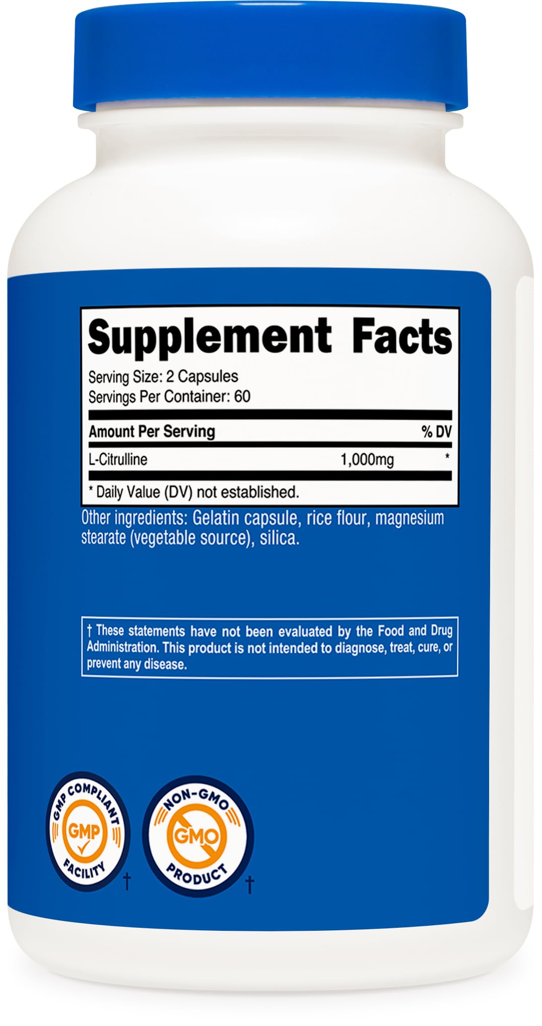 Nutricost L-Citrulina entrenamiento, uso recomendado antes o durante la sesión