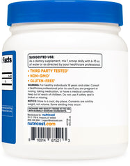 Nutricost facility logos showing NSF GMP compliance and quality control