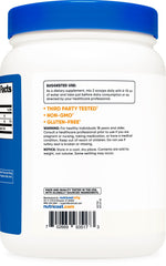 Nutricost Lactase Powder 50 servings label on container
