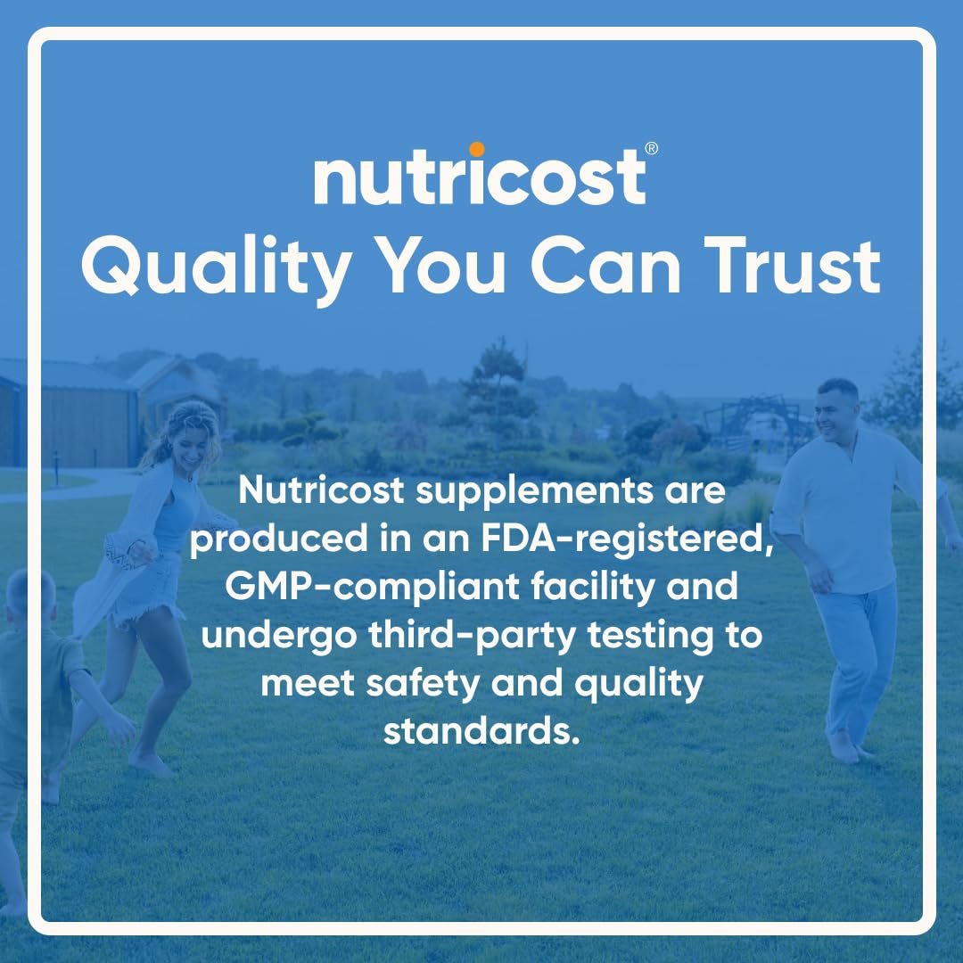 Packaging shot emphasizing NSF GMP FDA-registered facility quality