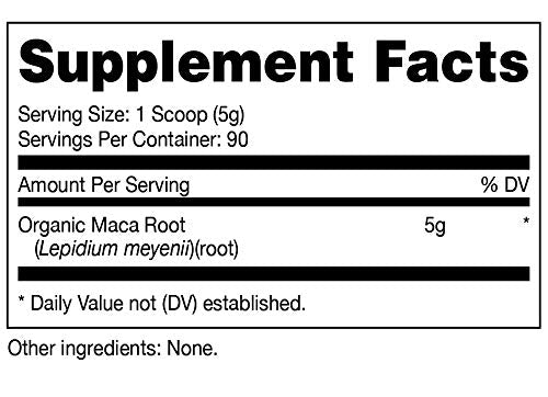 Nutricost Maca Root Powder dispense-scene shows simple daily dosing.