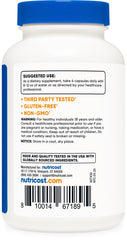 Nutricost Magnesium Citrate packaging in GMP facility context emphasizing quality