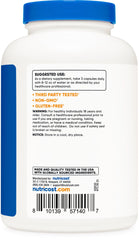 Nutricost third party testing badge signaling quality assurance