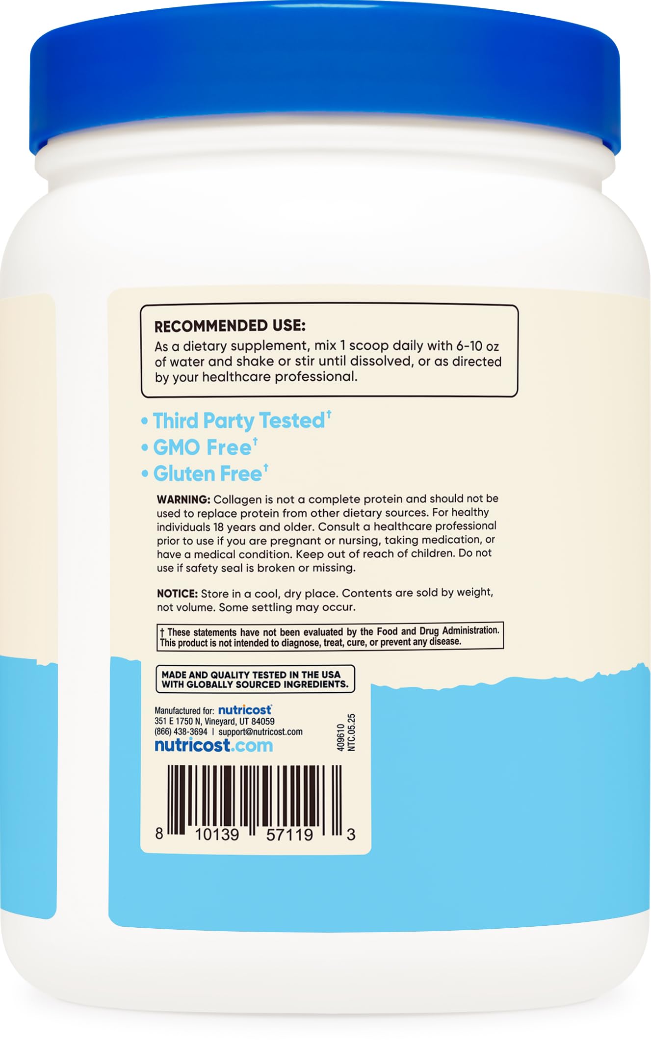 Label highlights biotin and hyaluronic acid for everyday beauty-friendly support