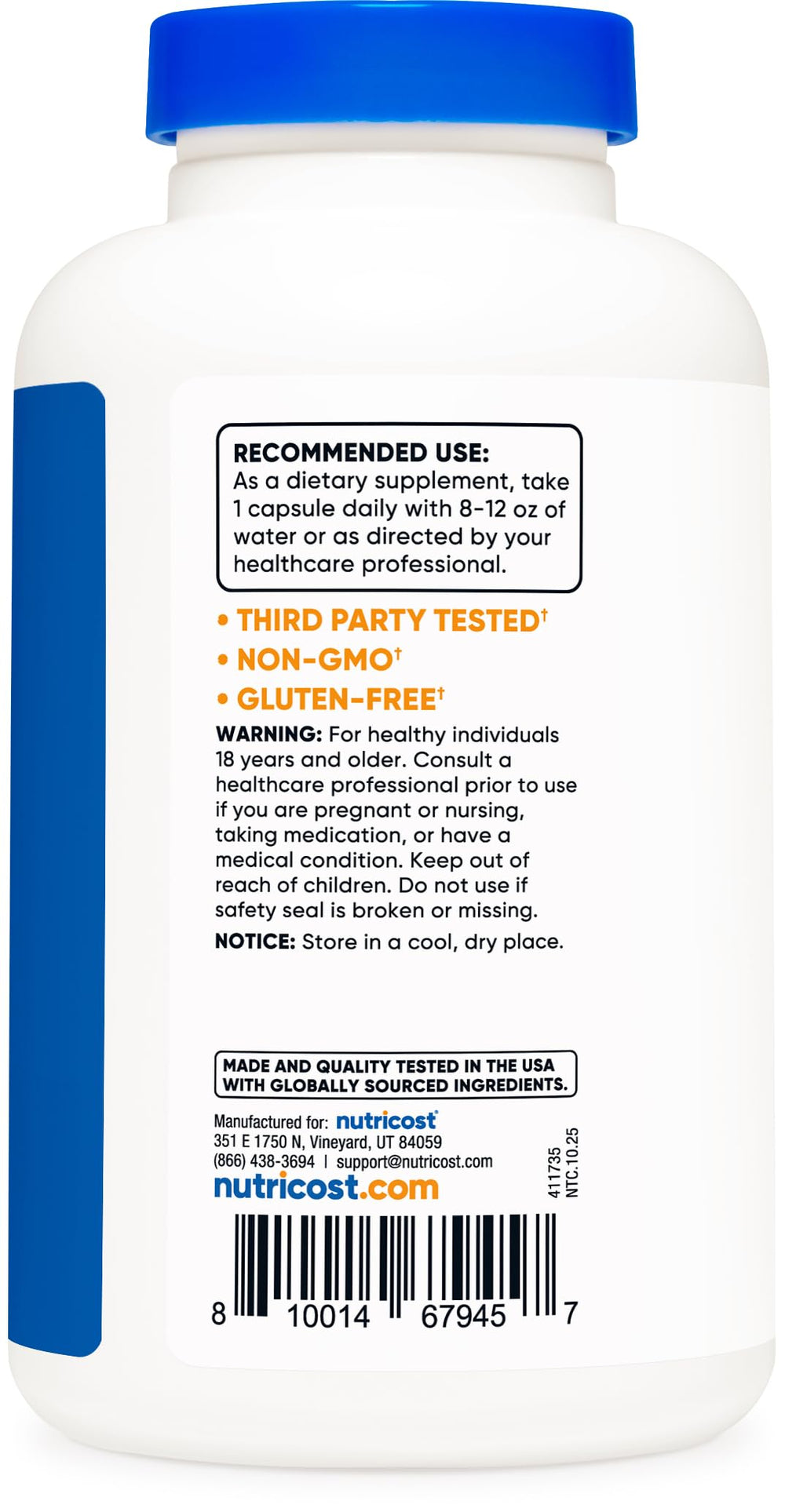 Nutricost Niacinamide twin-pack bottles showing value and convenience.