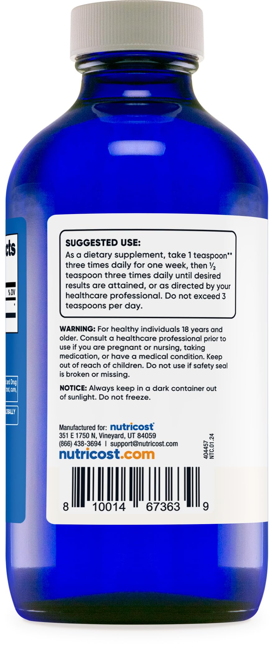 Non-GMO and Gluten Free formulation supports varied diets.