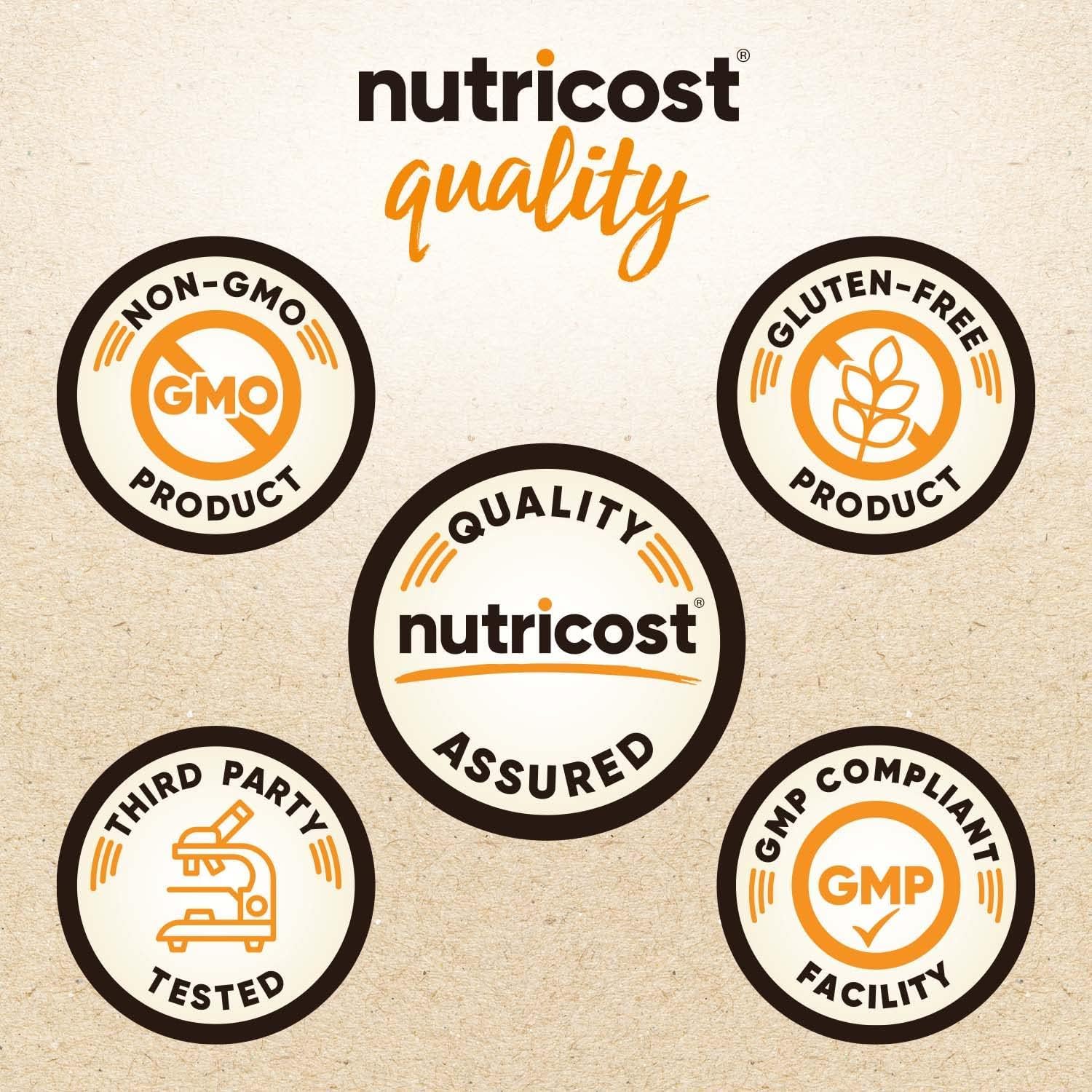 Nutricost Organic Pea Protein Powder smoothie with creamy texture