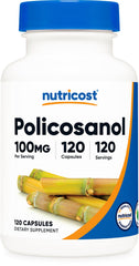 Nutricost Policosanol 100mg bottle ready for daily supplementation