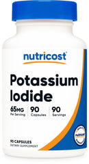 Nutricost Potassium Iodide bottle cap with secure seal for accurate dosing