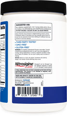 Nutricost Pre-C Pre-Workout third-party testing badge conveys purity and quality.