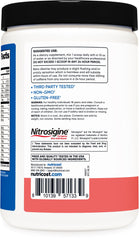 Nutricost Pre-Workout Watermelon label highlights ingredients for performance.