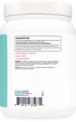 Nutricost label highlights vegetarian, non-GMO, and gluten-free attributes