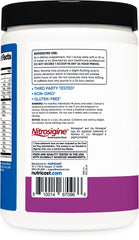 Nutricost Pre-X grape powder dissolving smoothly in water
