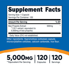 Propóleo Nutricost: cápsulas de 500 mg para dosis diaria