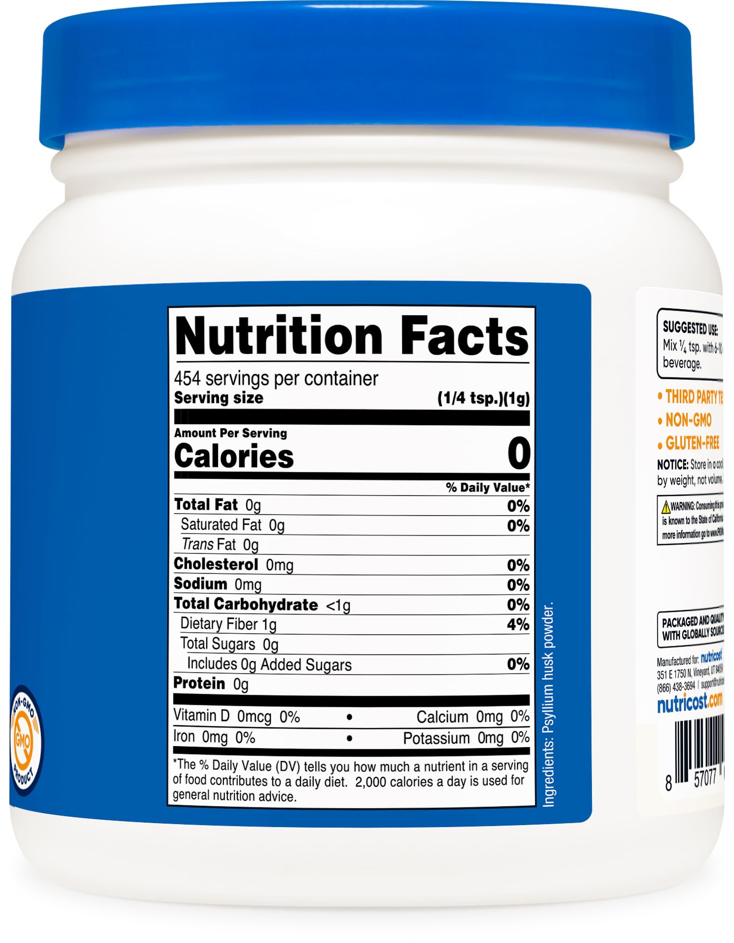 Packaging shot highlights non-GMO gluten-free options for shoppers.