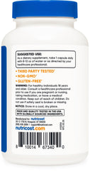 Nutricost Pygeum Extract bottle cap close-up highlighting vegetarian-friendly formula