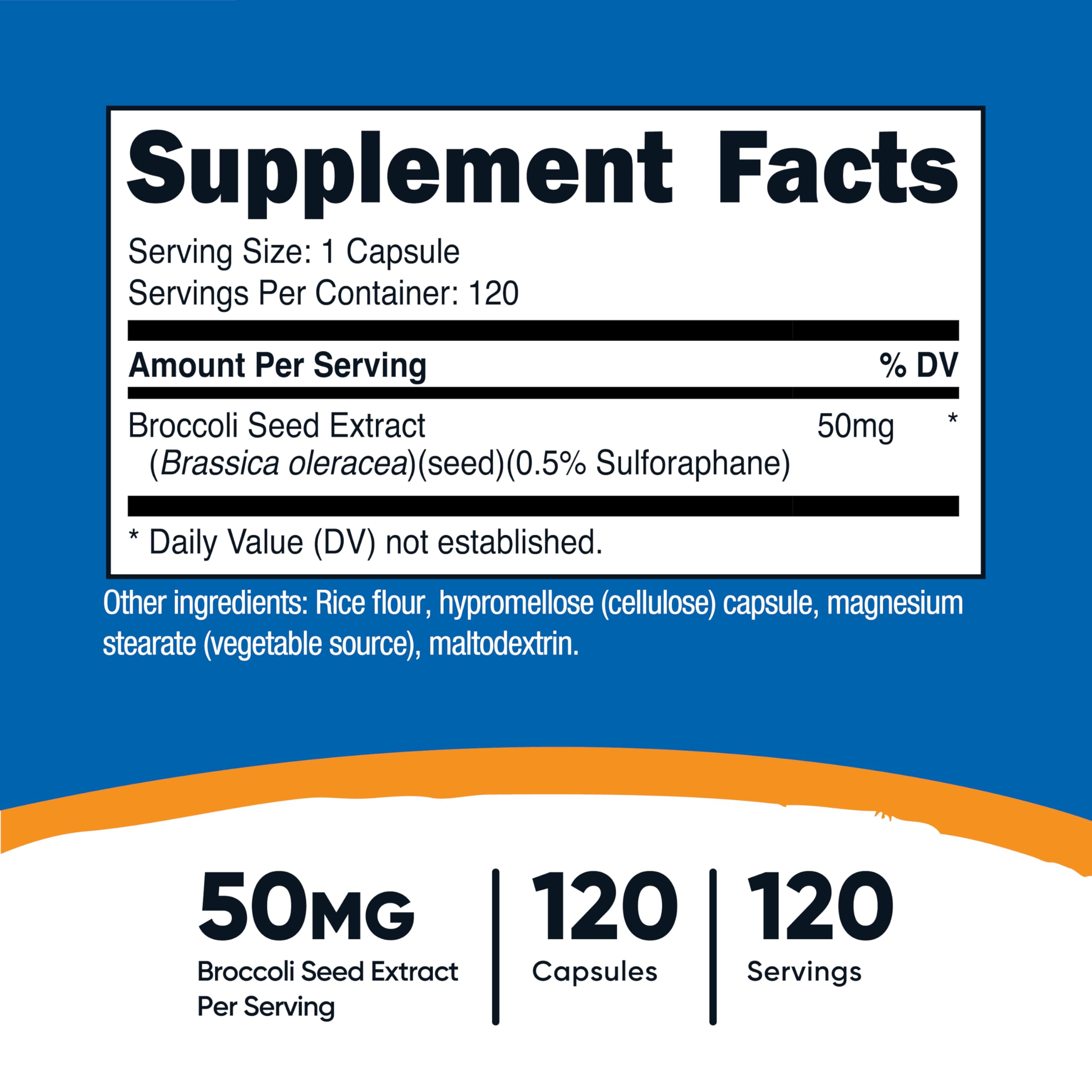 Nutricost SGS capsules ready for everyday wellness routine.
