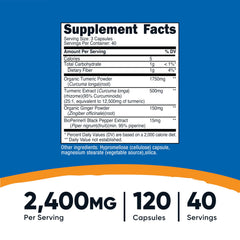 Capsules being poured from the Nutricost bottle for easy daily use