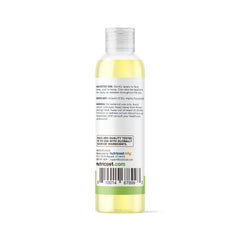 Nutricost Vitamin E Oil packaging closeup highlighting quality standards.