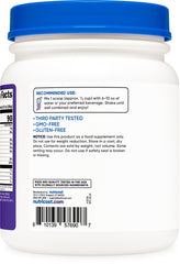 Close-up of pouring Nutricost Clear Whey Isolate Concord Grape for easy on‑the‑go protein