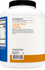 Nutricost packaging emphasizing gluten-free and non-GMO ingredients