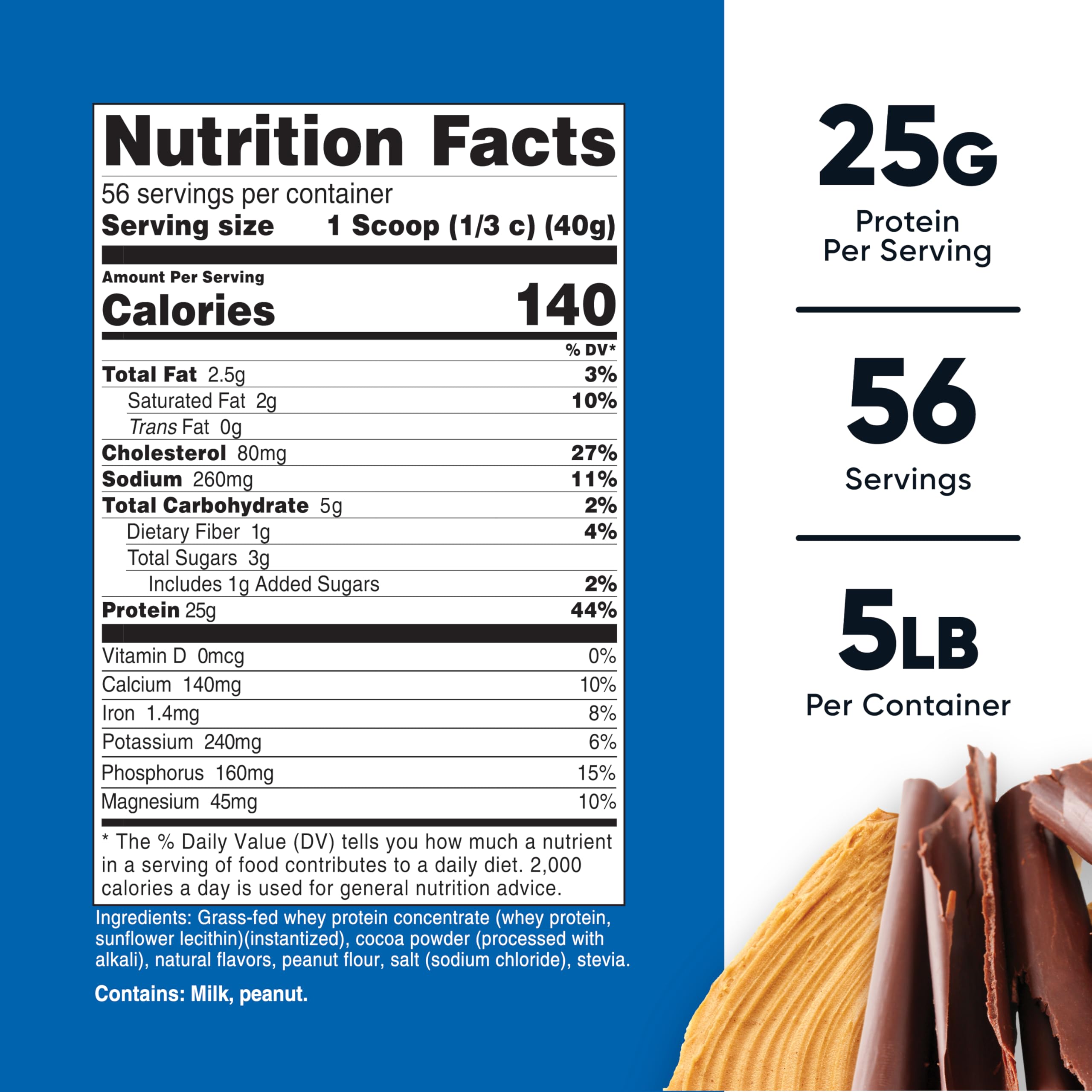 Nutricost whey protein concentrate scoop included for easy post-workout servings.