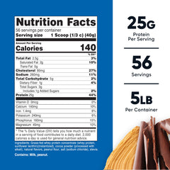 Nutricost whey protein concentrate scoop included for easy post-workout servings.