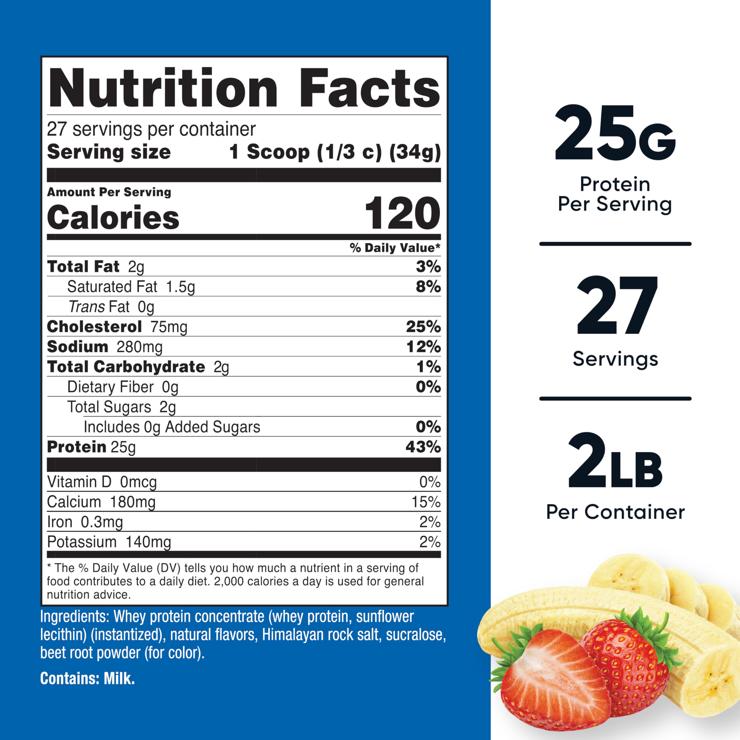 Nutricost nutrition panel highlights gluten-free and GMO-free ingredients for clean shakes