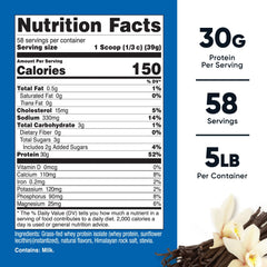 Nutricost Whey Protein Isolate Vanilla powder scoop for easy measurement.