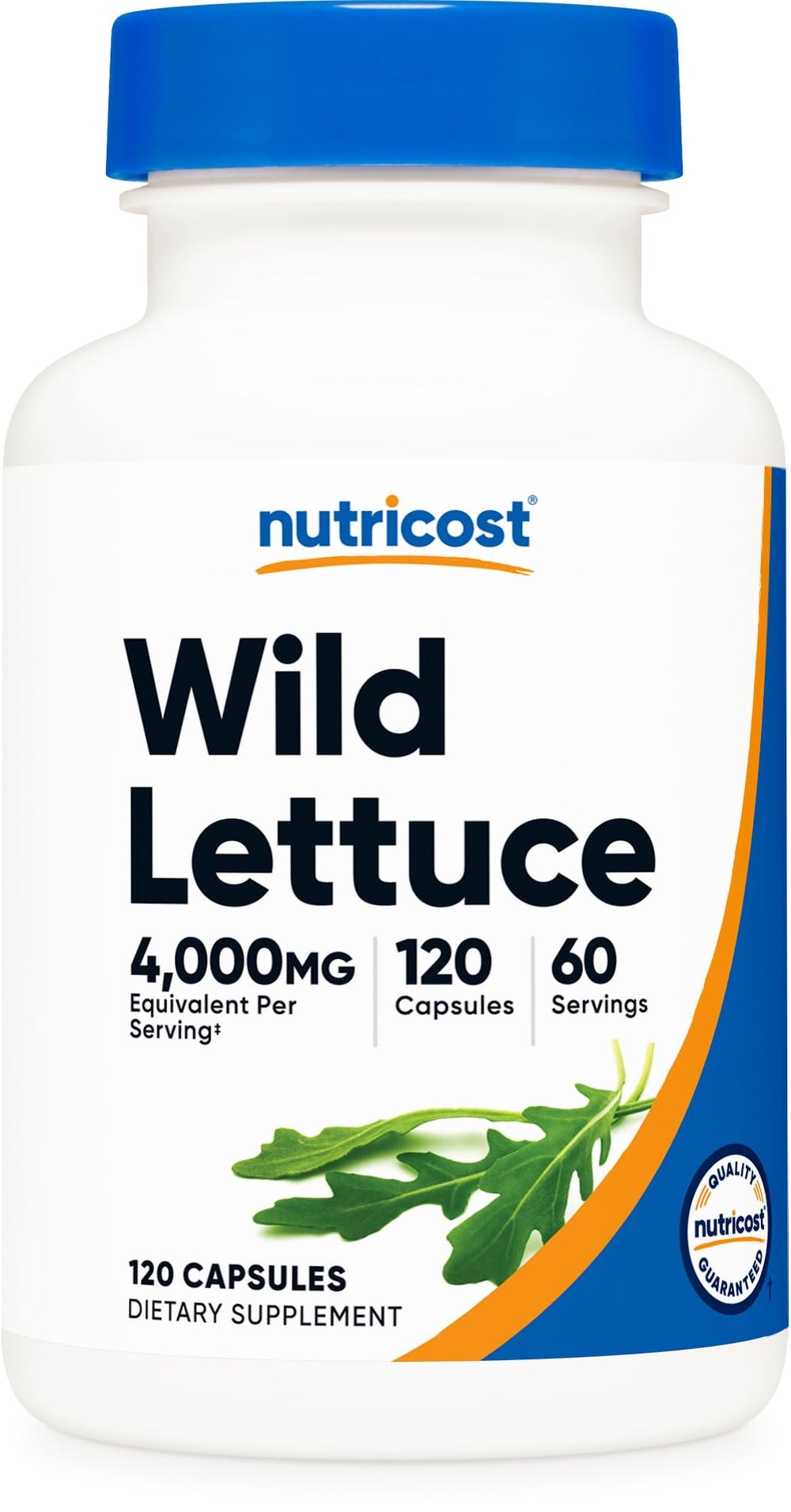 Nutricost Wild Lettuce Extract bottle front for daily wellness support