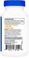 Nutricost Zinc Chelate bottle with packaging indicates 120 servings.