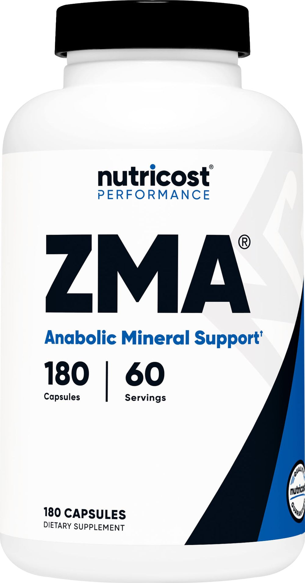 Nutricost ZMA bottle front view for daily wellness support