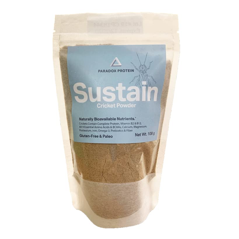 NutriCricket Paradox Protein soft pack close up conveys premium texture and clean nutrition.
