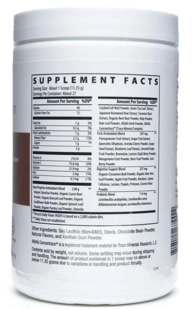 NutriDyn glass with prepared berry drink highlights fiber and probiotics support for digestion.
