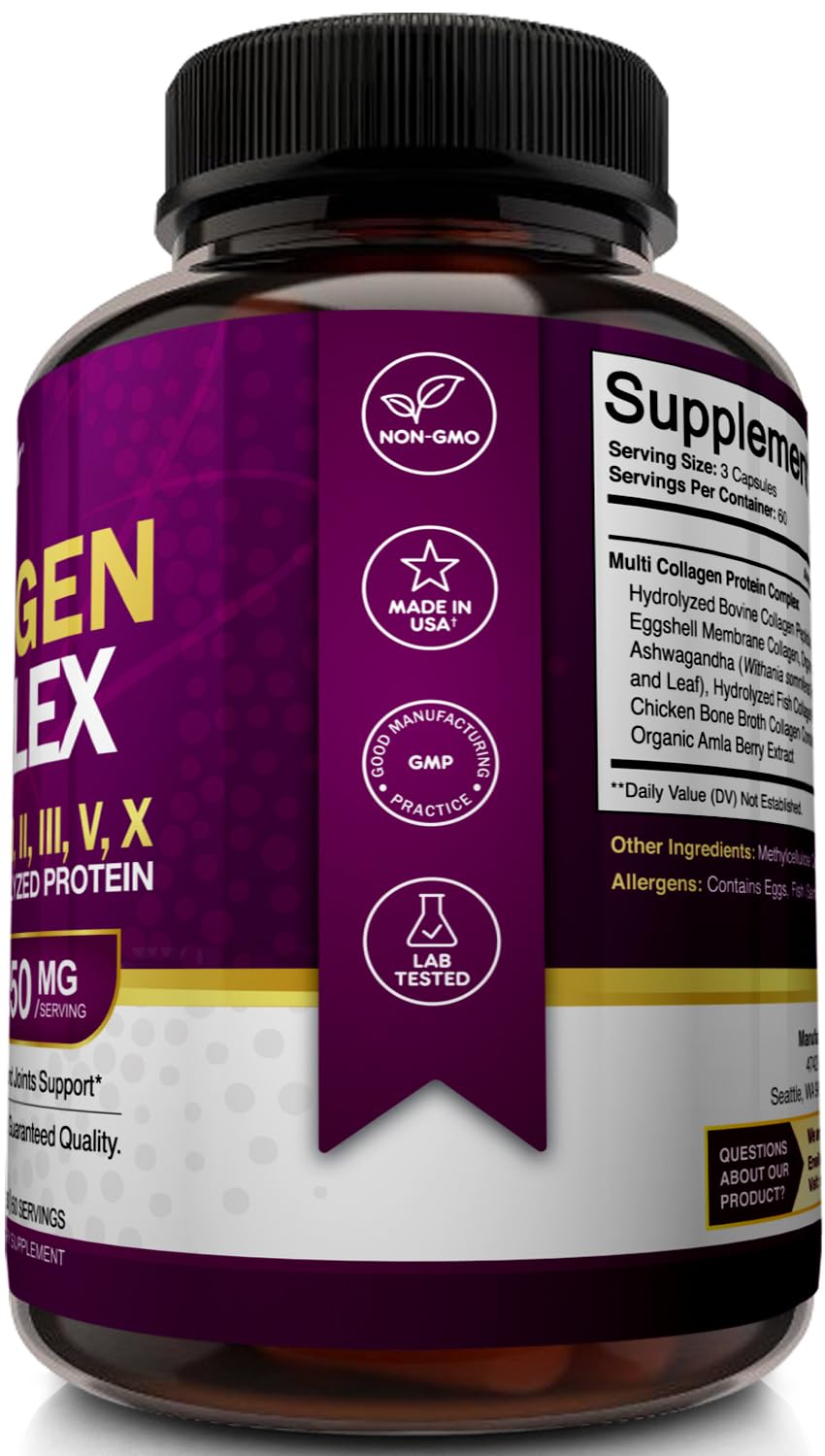 NutriFlair bone broth ingredients showcase collagen sources.