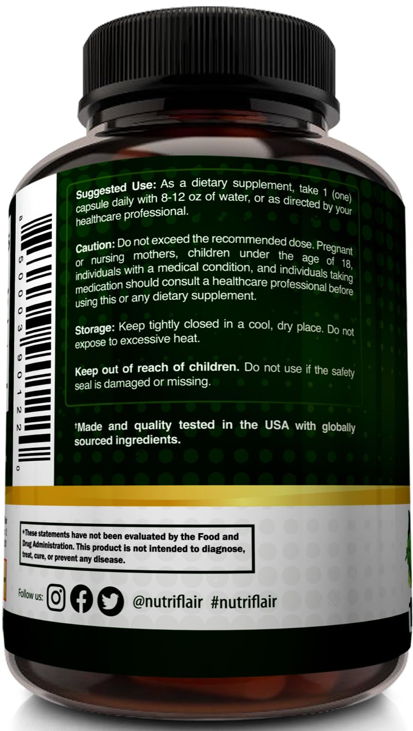 NutriFlair DIM third-party testing and purity documentation