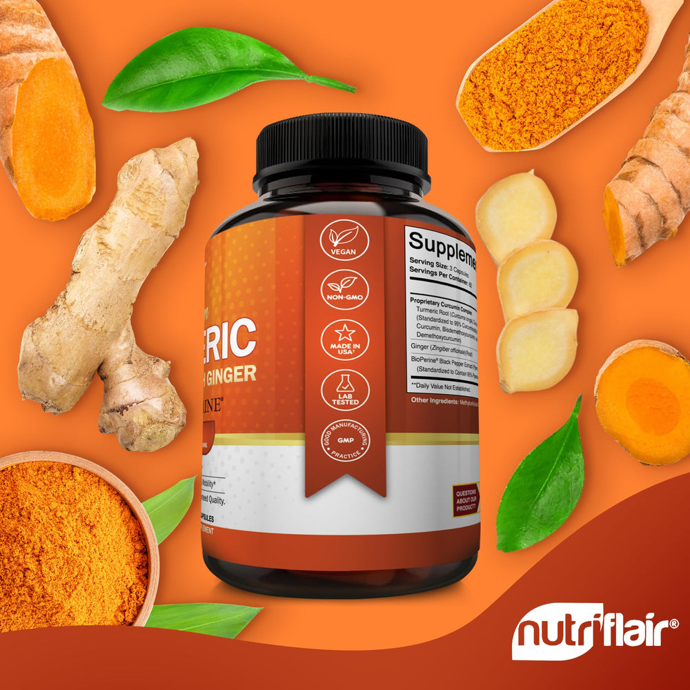 NutriFlair Joint-support capsules shown for daily mobility and ease.